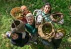 Naiset Vanista 2 tonnia saksanpähkinöitä Türkiye