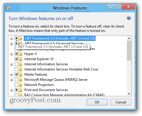 Windowsin ominaisuudet