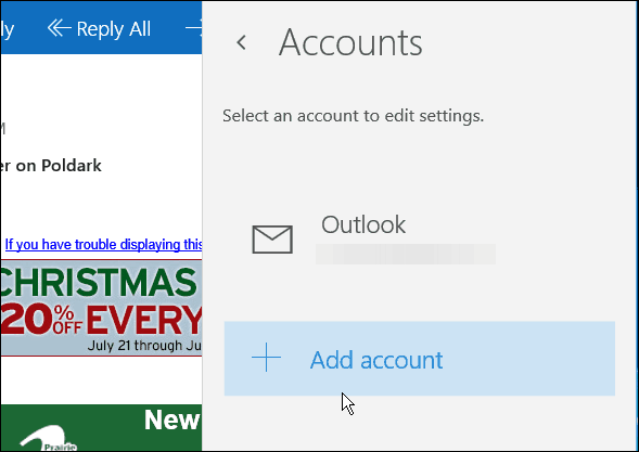 Mail App Windows 10