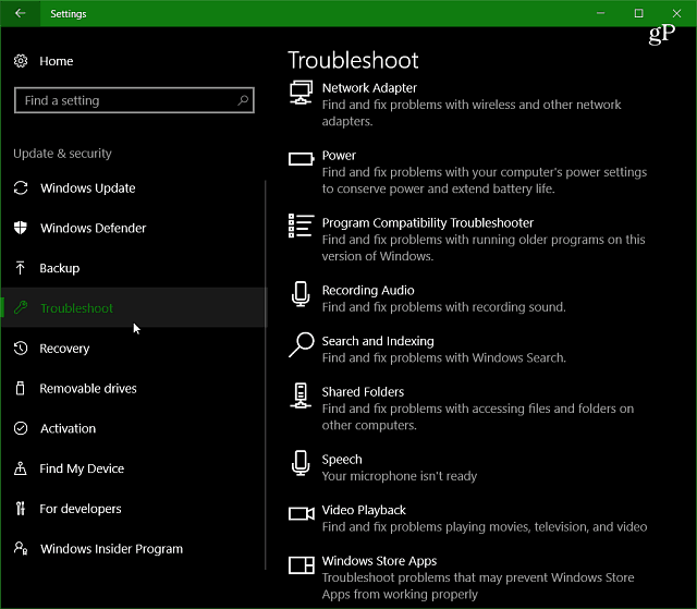 Windows 10 -sisällöntekijöiden päivitysominaisuuden painopiste: Vianmääritykset