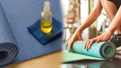 Kuinka puhdistaa helpoin pilates-matto? Käytännöllisin tapa puhdistaa Pilates-matto