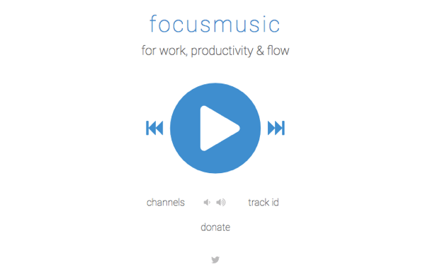 Hanki musiikkia tarkennusta varten osoitteesta FocusMusic.fm.