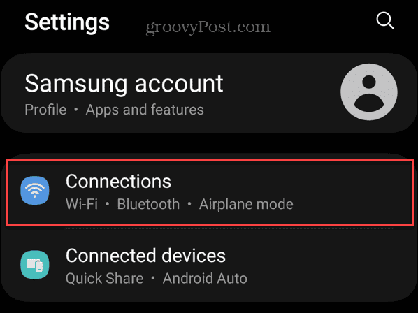 unohda Wi-Fi-yhteys Androidissa