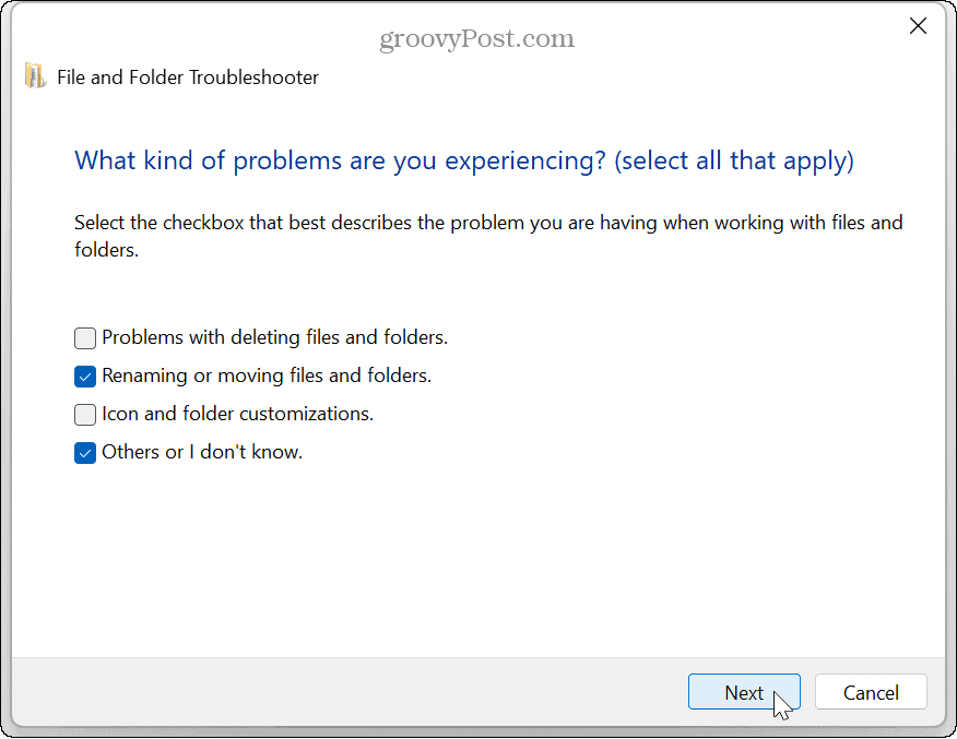 Zip-virhe Windows 11:ssä